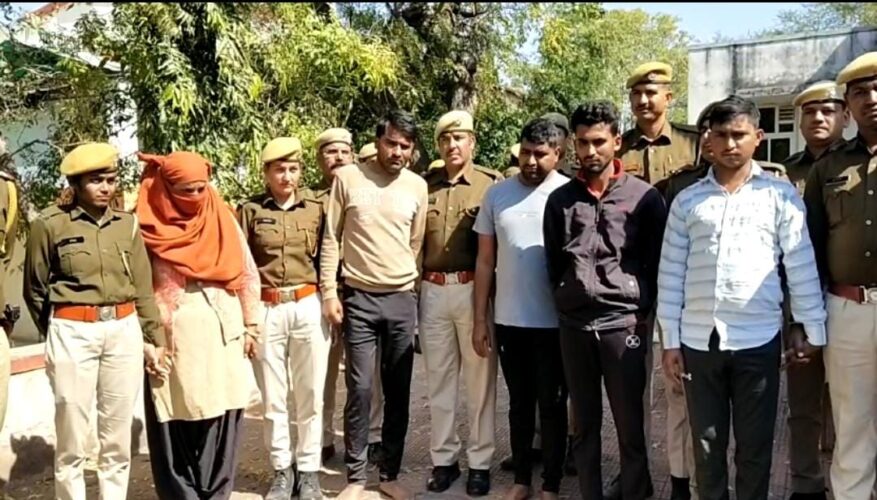 भीण्डर हॉस्पिटल में लाश छोड़ने के मामले का हुआ खुलासा, युवती सहित 5 गिरफ्तार