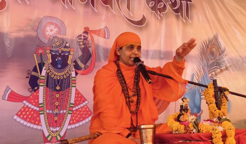 पश्चिमी संस्कृति हमें बना रही हैं हंसी का पात्र - साध्वी निष्ठा दीदी