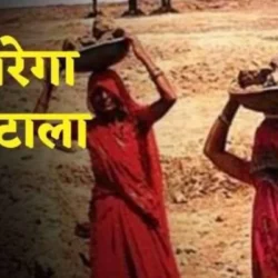 मनरेगा में घोटाला - ग्रामीणों की मांग मेट को ब्लेक लिस्टेड व मस्टरोल की हो जांच