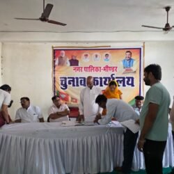 भाजपा कार्यालय पहुंचे पूर्व विधायक, कांग्रेस में शामिल हुए अध्यक्ष के प्रबल दावेदार आमेटा